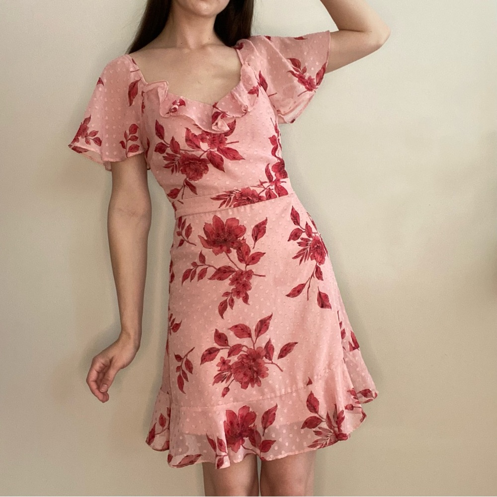 Floral Pink Dress